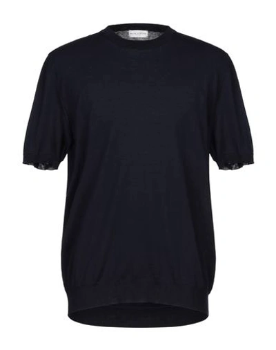 Ballantyne Sweaters In Dark Blue