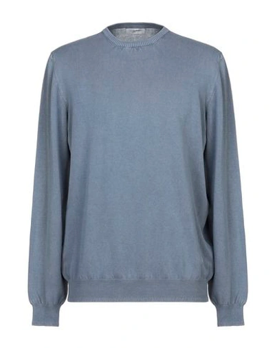 Gran Sasso Sweater In Slate Blue