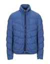 Woolrich Down Jackets In Blue