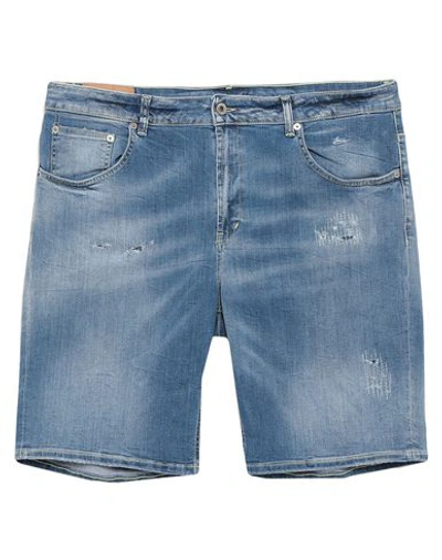 Dondup Denim Shorts In Blue