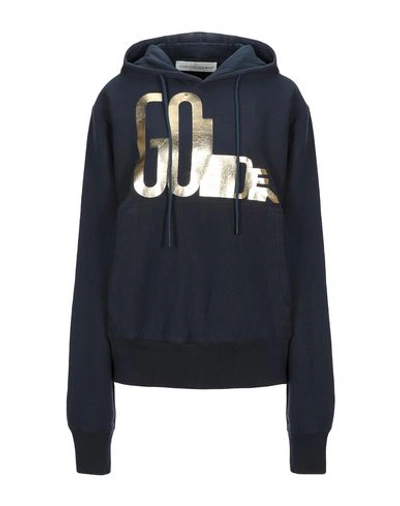 Golden Goose Sweatshirts In Dark Blue