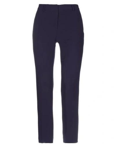 L'autre Chose Casual Pants In Dark Blue