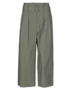Aglini Casual Pants In Military Green