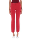 L'AUTRE CHOSE L' AUTRE CHOSE WOMAN PANTS RED SIZE 10 POLYESTER,13393858JU 3