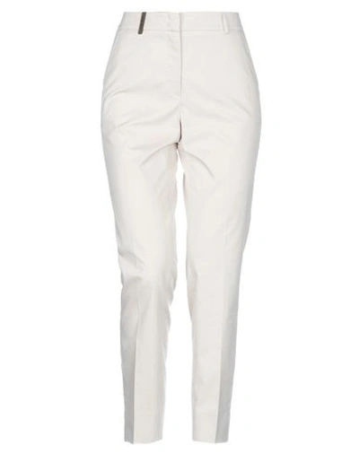 Peserico Pants In Beige