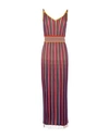 Pinko Long Dresses In Red