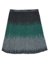 Emporio Armani Midi Skirts In Green