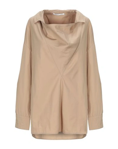 Agnona Blouse In Beige