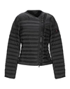 Peuterey Down Jacket In Black