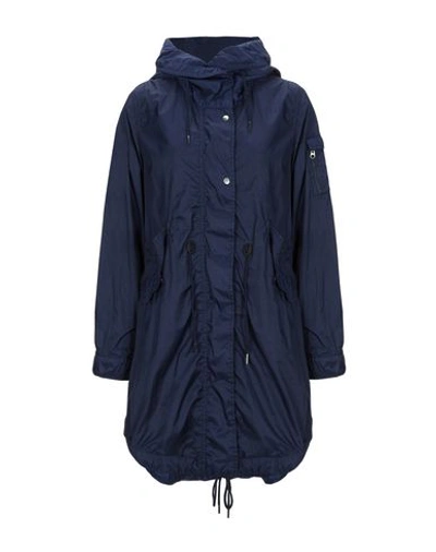 Woolrich Coat In Dark Blue