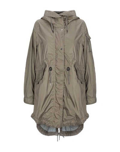 Woolrich Coat In Green