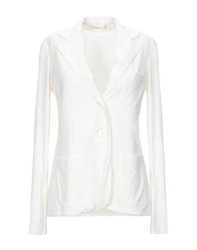 Agnona Sartorial Jacket In White