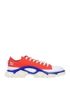 Adidas Originals Adidas By Raf Simons Detroit Runner Low Top Sneakers In Red