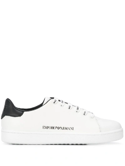Emporio Armani Sneakers - Item 11764588 In White