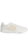 EMPORIO ARMANI Leather Sneakers