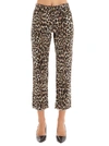 MICHAEL MICHAEL KORS MICHAEL MICHAEL KORS ANIMAL PRINT CROPPED JEANS