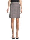 HUGO BOSS VARUBI STRETCH COTTON A-LINE SKIRT,0400011691789