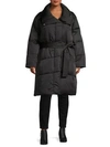 AVEC LES FILLES PLUS BELTED PUFFER COAT,0400011549323