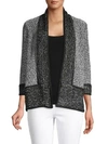 KARL LAGERFELD MELANGE CARDIGAN,0400011347407