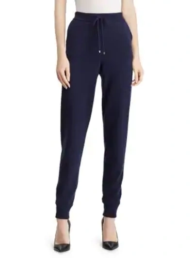 Ralph Lauren Cashmere Jogging Pants In Navy