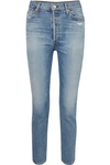 CITIZENS OF HUMANITY OLIVIA HIGH-RISE SLIM-LEG JEANS