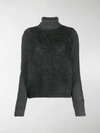 MAX MARA CONTRAST KNIT TEXTURED SWEATER,1366069360012414565674