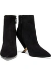 CASADEI SUEDE ANKLE BOOTS,3074457345621247699