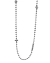 LAGOS CAVIAR ICON FLUTED STATION NECKLACE,PROD226380146