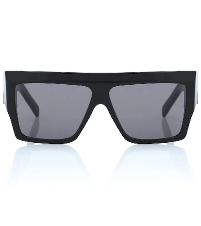 Celine Cl 40092i 6001a Flat Top Sunglasses In Smoke