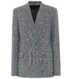HELMUT LANG PRINCE OF WALES CHECKED WOOL BLAZER,P00409227