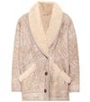 ISABEL MARANT AUDRINA SHEARLING COAT,P00410393