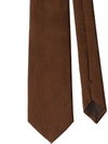 Prada Satin Tie In Brown