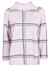 BRUNO MANETTI CHECK KNITTED TOP,11106553