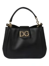 DOLCE & GABBANA LOGO PLAQUE TOTE,11107550