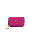 VERSACE Virtus Leather Clutch