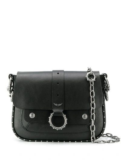 Zadig & Voltaire X Kate Moss Kate Crossbody Bag In Black
