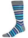 MARCOLIANI Merino Wool-Blend Striped Socks