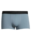 Hanro Men's Micro Touch Boxer Briefs In Aquamarine