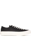 AGE CARBON CANVAS LOW SNEAKERS