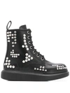 ALEXANDER MCQUEEN HYBRID ANKLE BOOTS