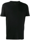 Altea Plain Short-sleeve T-shirt In Black