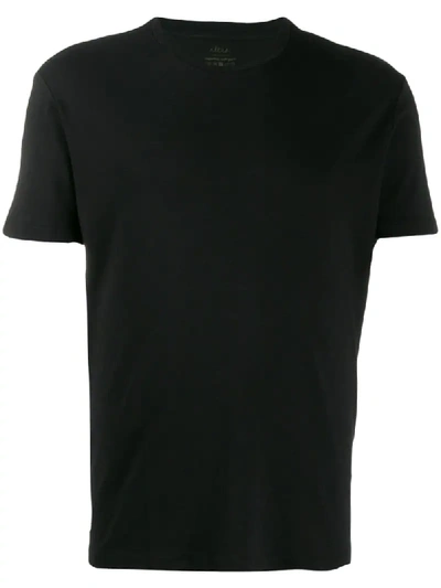 Altea Plain Short-sleeve T-shirt In Black