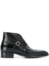 TOM FORD DOUBLE BUCKLED MONK SHOES