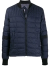 Canada Goose Dunham Padded Jacket In Blue
