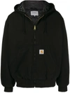 Carhartt Black Og Active Hooded Jacket