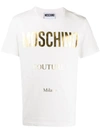 MOSCHINO REFLECTIVE LOGO T-SHIRT