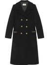 GUCCI DOUBLE-BREASTED MID-LENGTH COAT