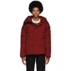 KENZO KENZO RED DOWN QUILTED PUFFER JACKET
