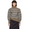 ISABEL MARANT ÉTOILE ISABEL MARANT ETOILE MULTICOLOR KNIT NED FAIR-ISLE SWEATER