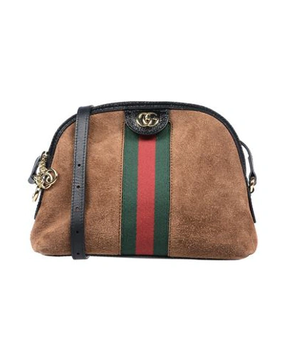 Gucci Cross-body Bags In Brown